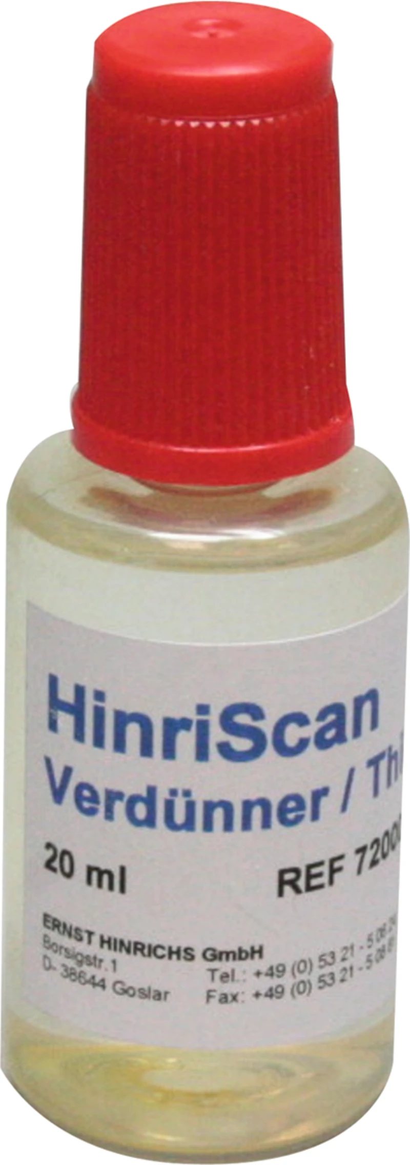 HinriScan Verdünner  Flasche  20 ml Verdünner