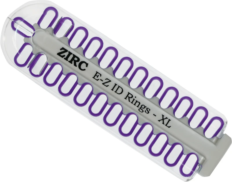 EZ-ID Markierungsringe  Packung  25 Stück neonlila, Ø 9 mm