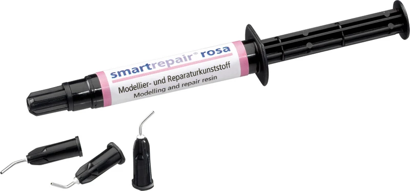 smartrepair® rosa  Packung  3 g Dosierspritze, 8 Applikationsnadeln