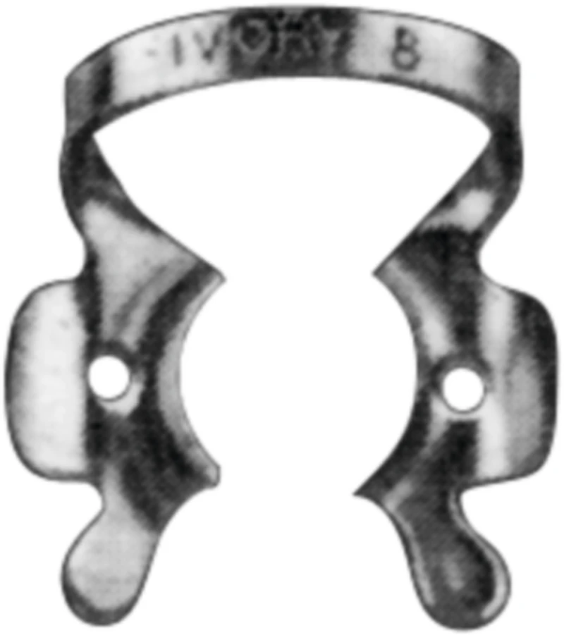 Kofferdam-Klammern  Stück  Klammer Nr. 8