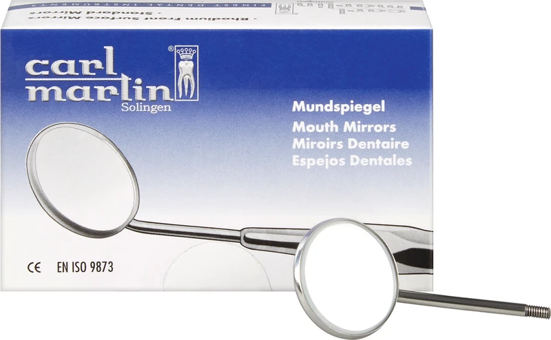 Mundspiegel  Packung  12 Stück Ø 22 mm, plan