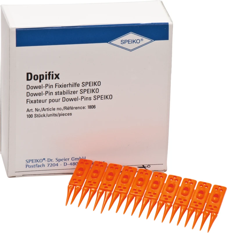 Dopifix Dowel-Pin Fixierhilfe  Packung  100 Stück