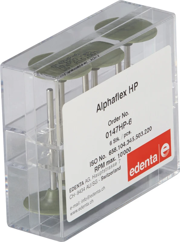 Alphaflex  Packung  6 Stück grün, HP, Figur 345, 0,6 mm, ISO 220