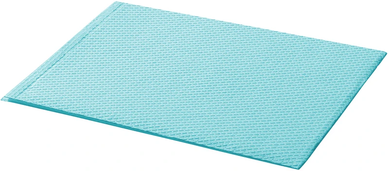 TOP COVER Kopfstützenschoner Tissue  Karton  500 Stück laguna blau, 25 x 33 cm