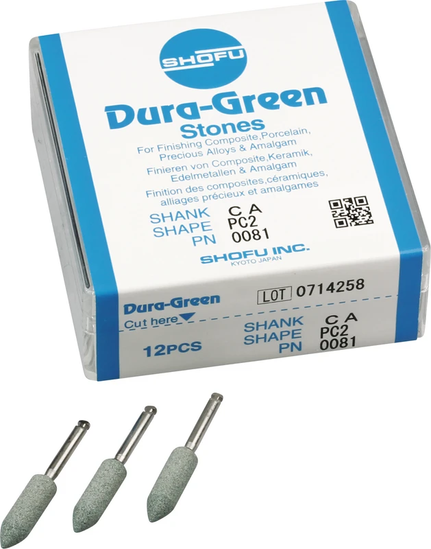 Dura-Green  Packung  12 Stück PC2, RA, ISO 050