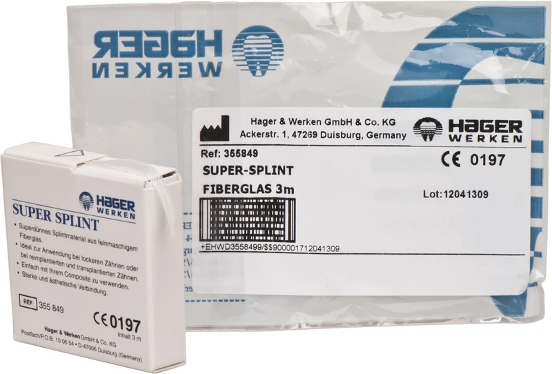 SUPER-SPLINT  Spender  3 m Glasfaserband