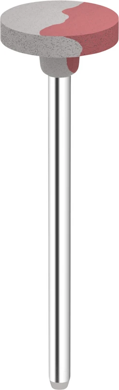 Omnipol für Zirkon\Keramik  Packung  3 Stück rot\weiß medium, HP, Rad klein, Ø 12 x 2,4 mm