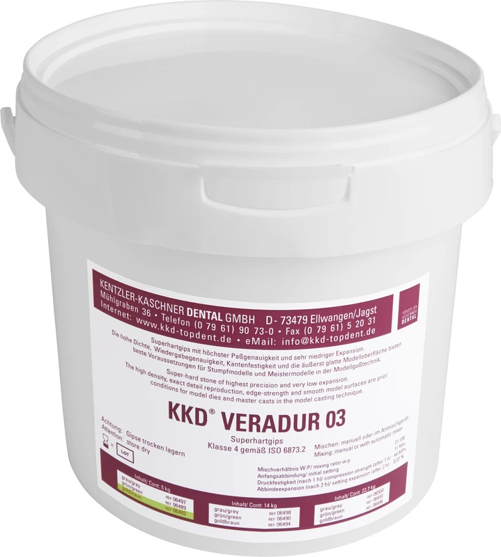 KKD® Veradur 03  Eimer  5 kg goldbraun