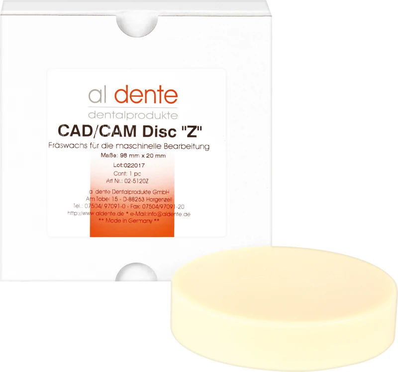 Wax Discs  Stück  Z Ø 98 mm, H 20 mm