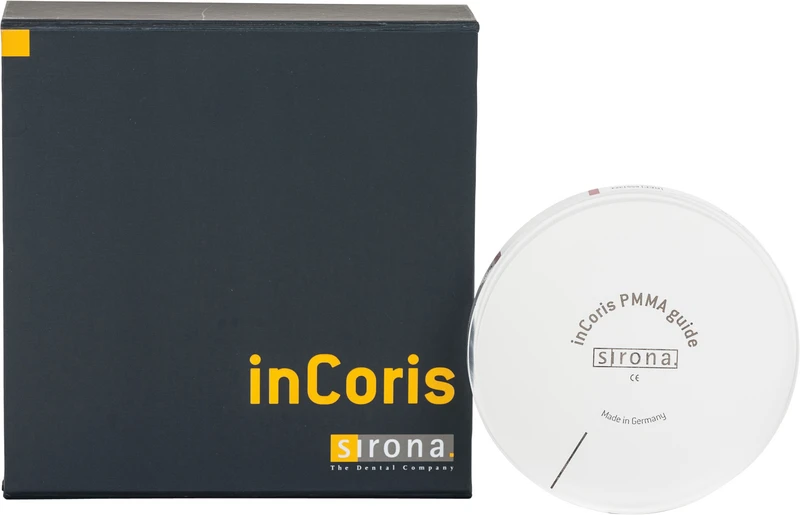 inCoris PMMA Guide disc  Stück  Ø 98,5 mm, H 22 mm