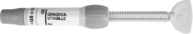 VITA VM® LC Zusatzmassen  Spritze  4 g Paste gingiva G5 schwarzrot