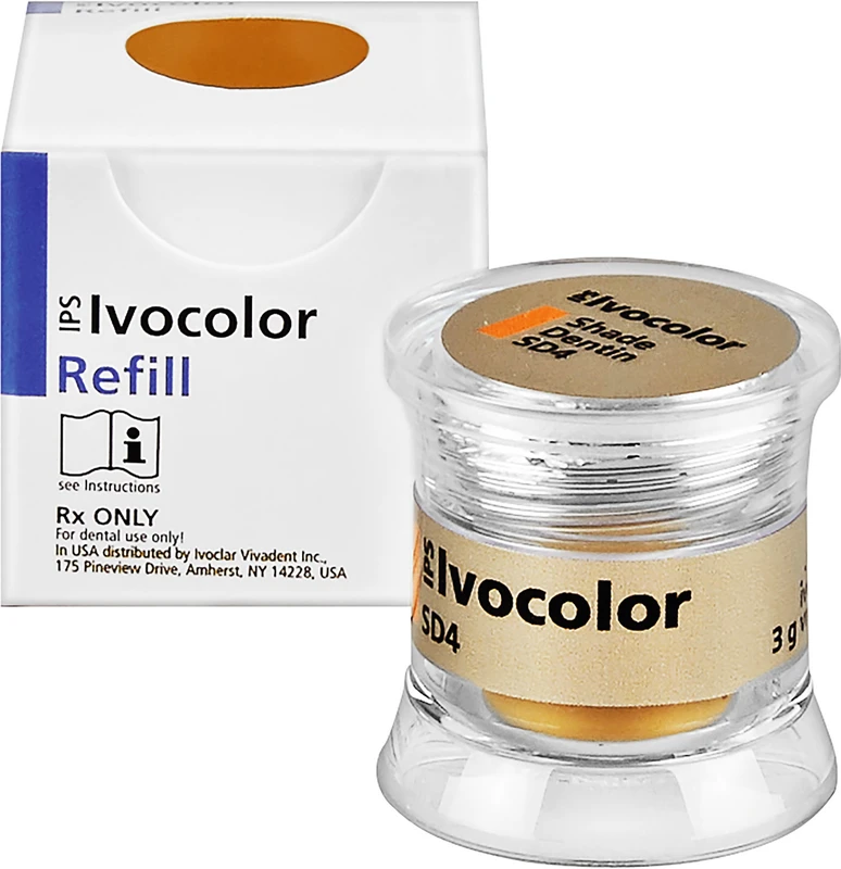 IPS Ivocolor Shade  Dose  3 g shade dentin SD4