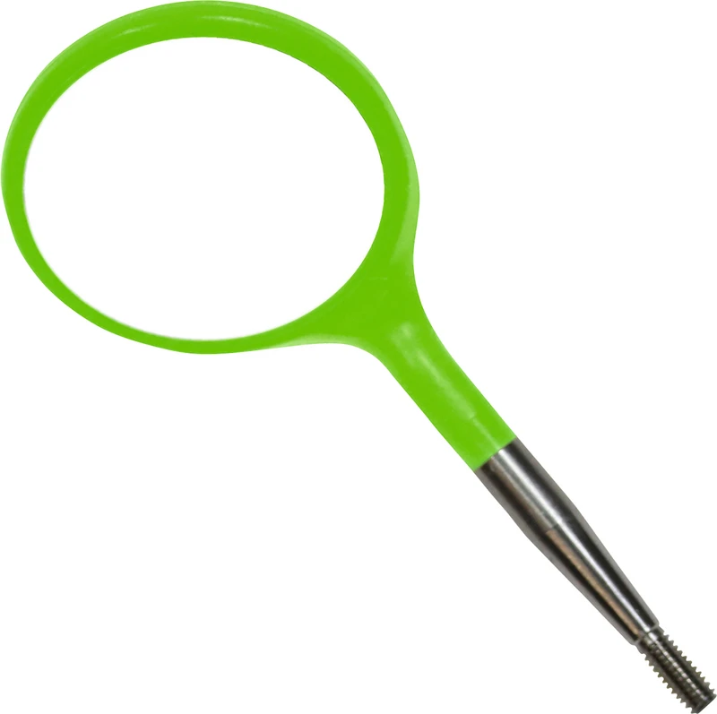 Crystal HD Mundspiegelansätze  Packung  12 Stück Größe 4, Ø 22 mm, neongrün