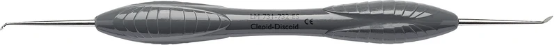 LM Carver Cleoid-Discoid   Stück  dunkelgrau, LM-ErgoSense® Griff