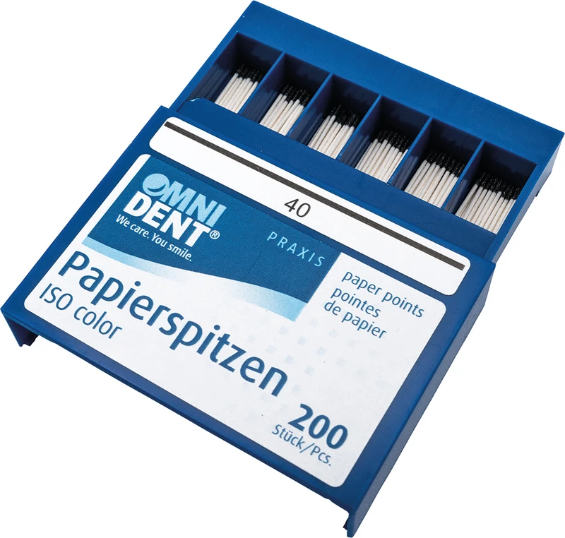 Papierspitzen  Packung  200 Stück ISO 040