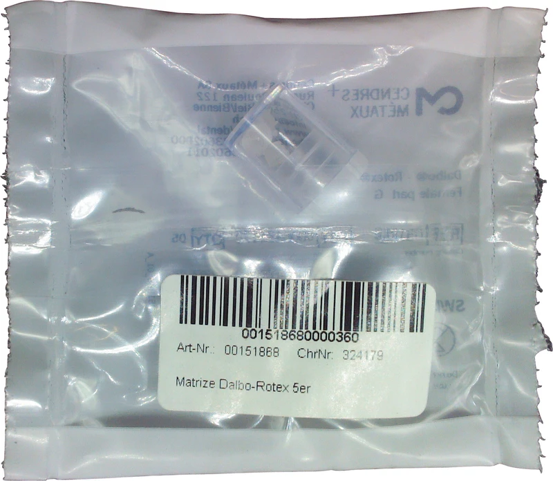 Dalbo®-Rotex®  Packung  5 Matrizen G