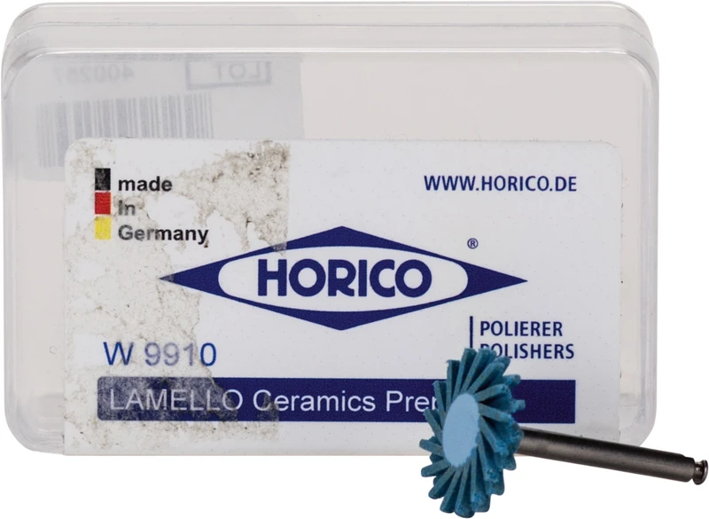 Lamello-Polierer Keramik  Stück  blau grob, RA