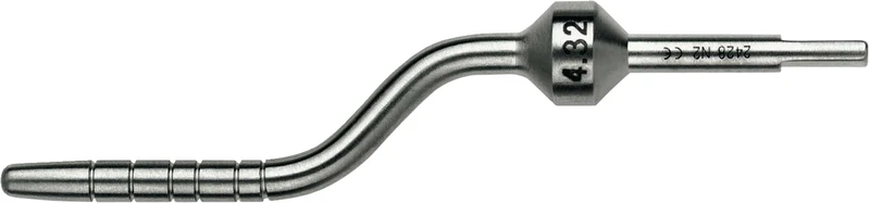 Osteotome Knochenspreizer  Stück  OSTMSP32A, 3,2 mm, gewinkelt, konvex