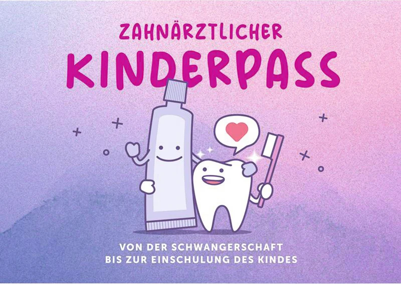 Zahnärztlicher Kinderpass  Packung  10 Stück