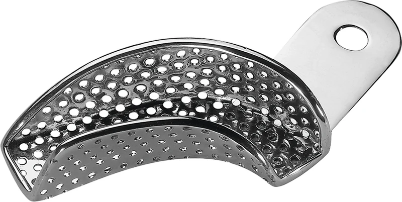 Abdrucklöffel für partielle Abdrücke  Stück  UK links, perforiert