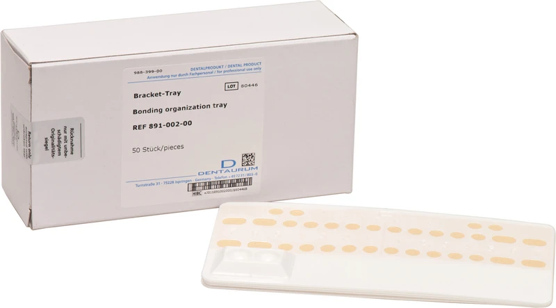 Bracket-Tray  Packung  50 Stück