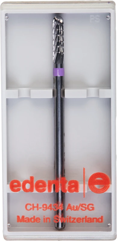 HM-Fräser Schliff 24  Stück  Spiralverzahnung, violett fein, HP, Figur 141, 9 mm, ISO 023