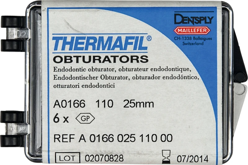 THERMAFIL® Obturatoren  Packung  6 Stück ISO 110