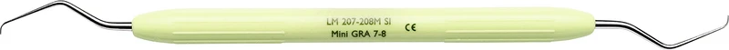 LM DuraGradeMAX Mini Gracey  Stück  Figur 7\8, Präm.\Molaren, grün, LM-ErgoNorm Griff