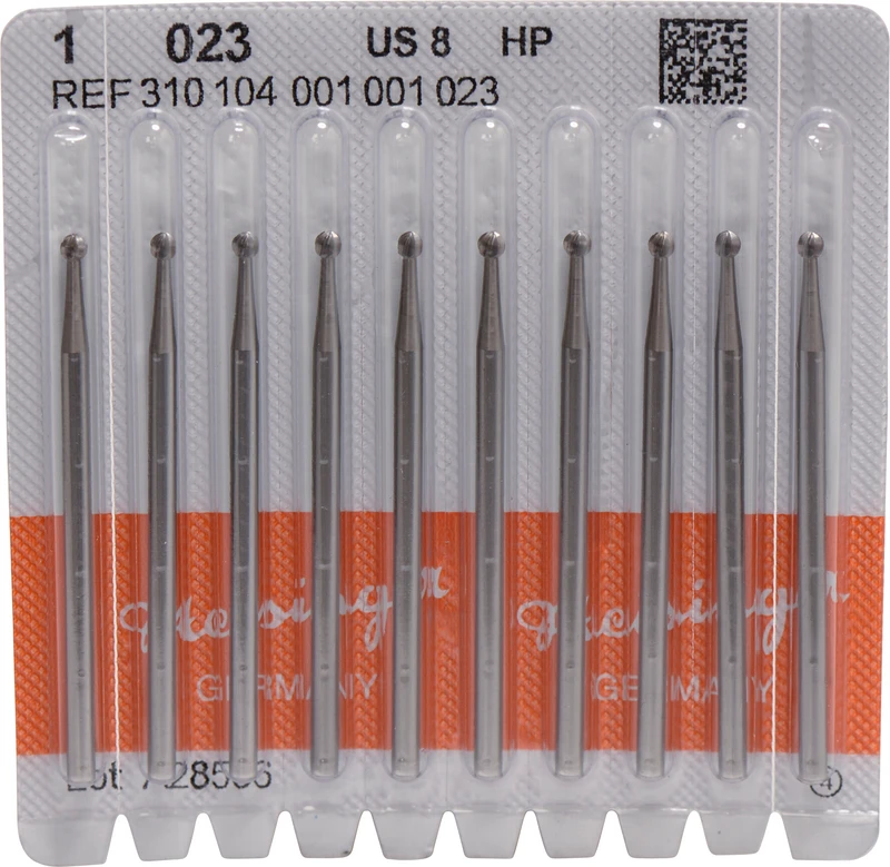 Stahlbohrer 1  Packung  10 Stück HP, Figur 001, ISO 023