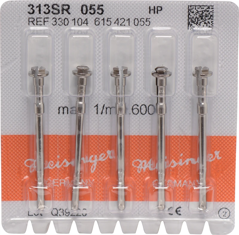 Mandrelle 313SR  Packung  5 Stück HP, ISO 055