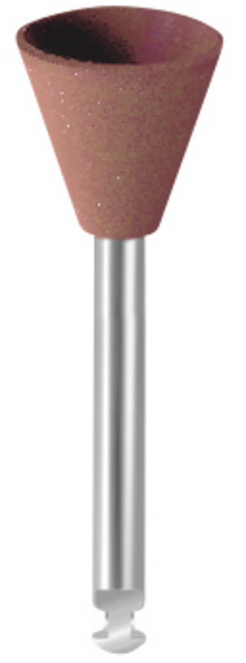 EVEFLEX Polierer  Packung  10 Stück rot mittel, RA, Figur umgekehrter Kegel, 9 x 8 mm