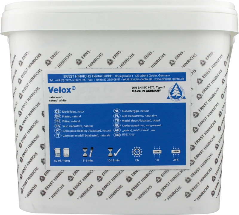Velox®  Eimer  10 kg naturweiß