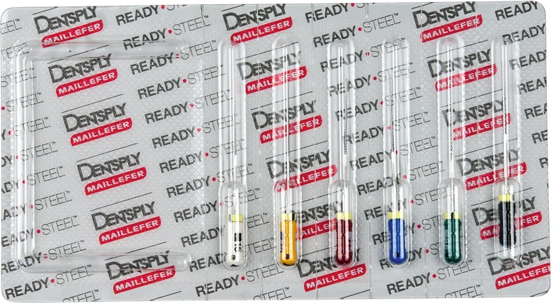 READYSTEEL K-Files  Sortiment  6 Stück 31 mm ISO 015-040