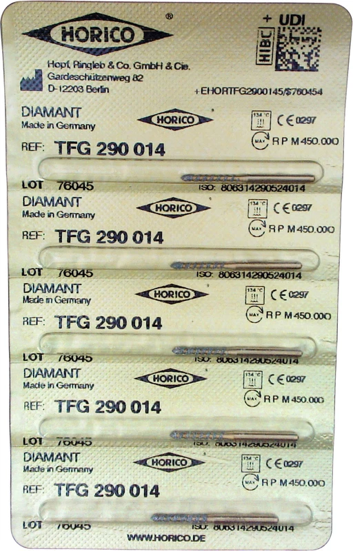 Diamant TFG 290  Packung  5 Stück FG, Figur 290, ISO 014