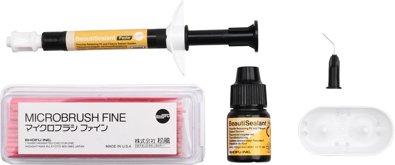 BeautiSealant  Kit  1,2 g Paste, 3 ml Primer, 15 Kanülen, 50 Microbrush fine pink, 25 V-Dish