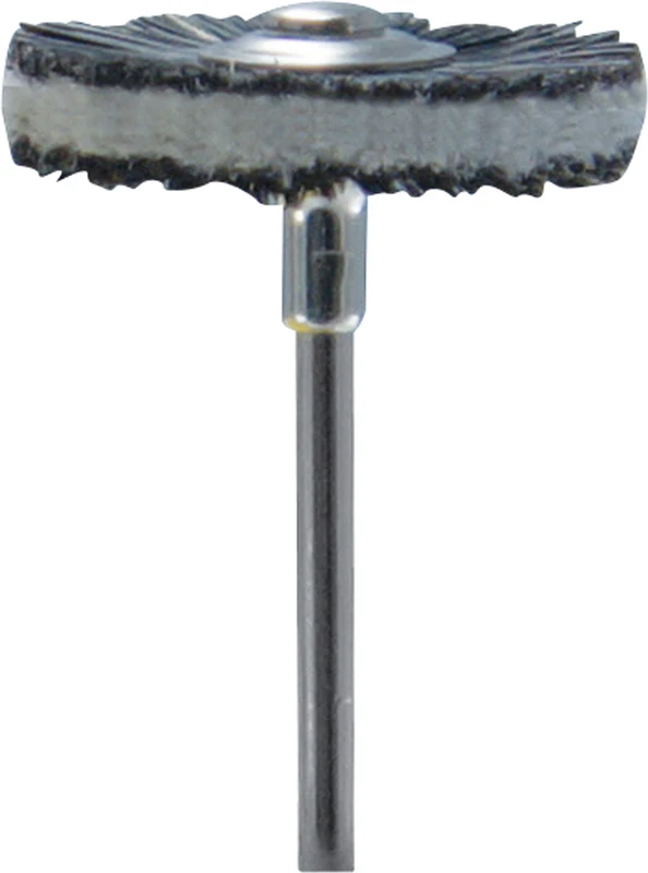 TOPDENT Mini Vliesbürste   Packung  12 Stück Vlies\Chunking schwarz, HP, Ø 25 mm