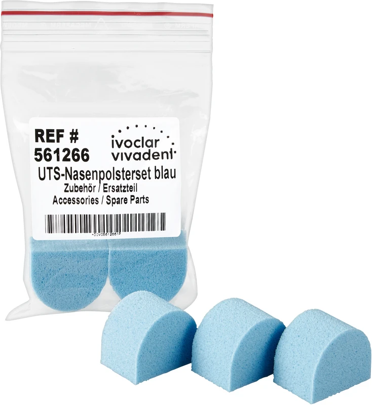 Nasenpolster  Set  5 Stück blau