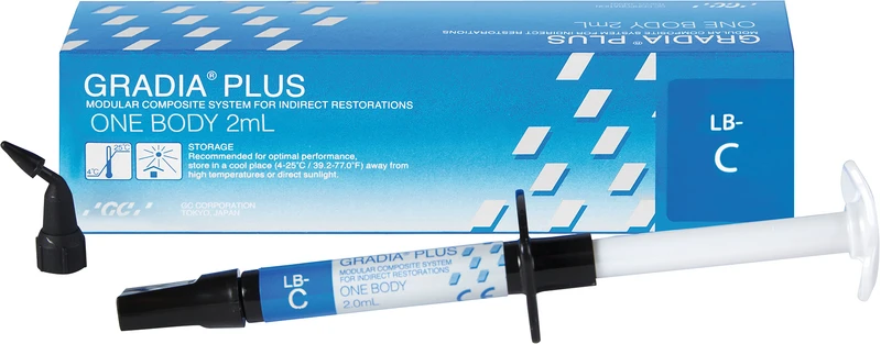 GC GRADIA® PLUS  Spritze  2 ml Paste One Body LB-C