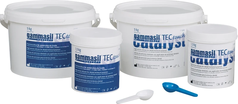 gammasil® PERFECT TEC Touch  Großpackung  5 kg Base, 5 kg Katalysator