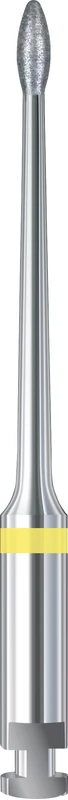 Dia PERIO-PRO 8407  Packung  2 Stück gelb extra fein, RA, Figur 261, 5 mm, ISO 012