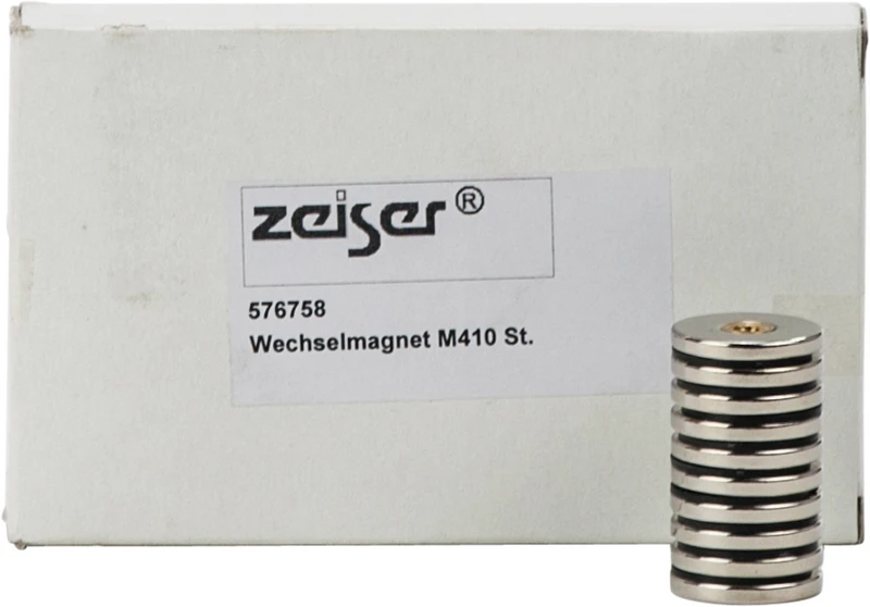 zeiser®-Rundmagnete M4  Packung  10 Stück