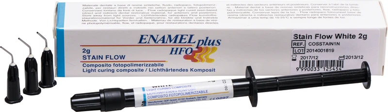 ENAMEL plus® HFO Stain  Spritze  2 g weiß