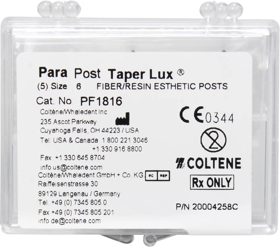 ParaPost® TAPER LUX  Packung  5 Stifte Gr. 6
