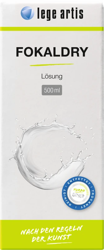 FOKALDRY  Packung  480 ml Lösung, 20 ml Lösung inklusive Zubehör