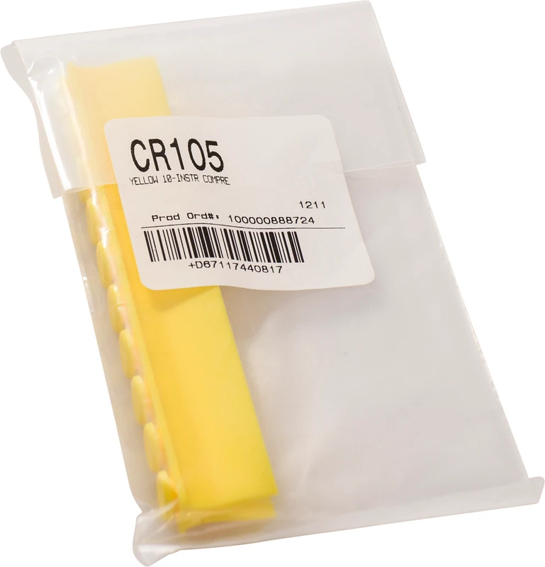 IMS Druck-Schiene  Stück  gelb, für 10 Instrumente, CR105