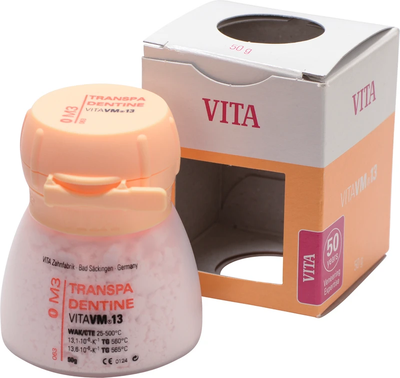 VITA VM® 13 3D-MASTER®  Dose  50 g Pulver transpa dentin OM3