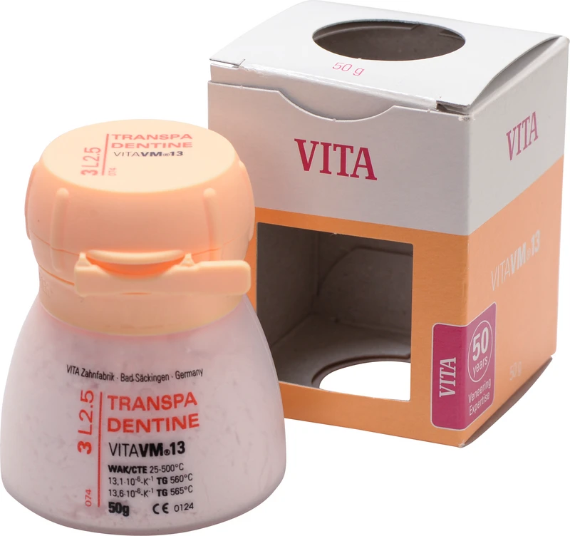 VITA VM® 13 3D-MASTER®  Dose  50 g Pulver transpa dentin 3L2.5