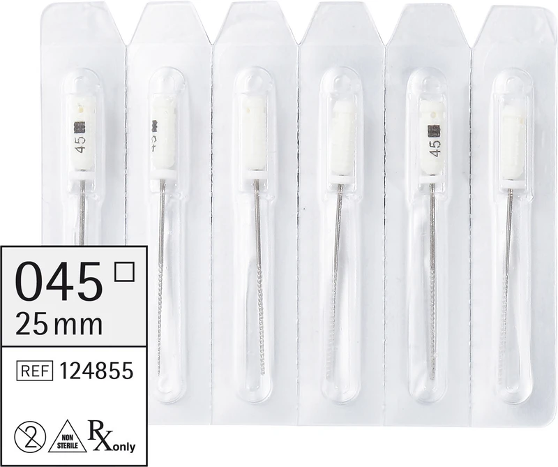 smart K-Feilen  Packung  6 Stück 25 mm ISO 045