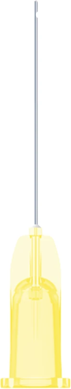transcodent Endo Irrigation Needles  Packung  25 Stück gelb, 1 seitliche Öffnung, G30 0,3 x 25 mm