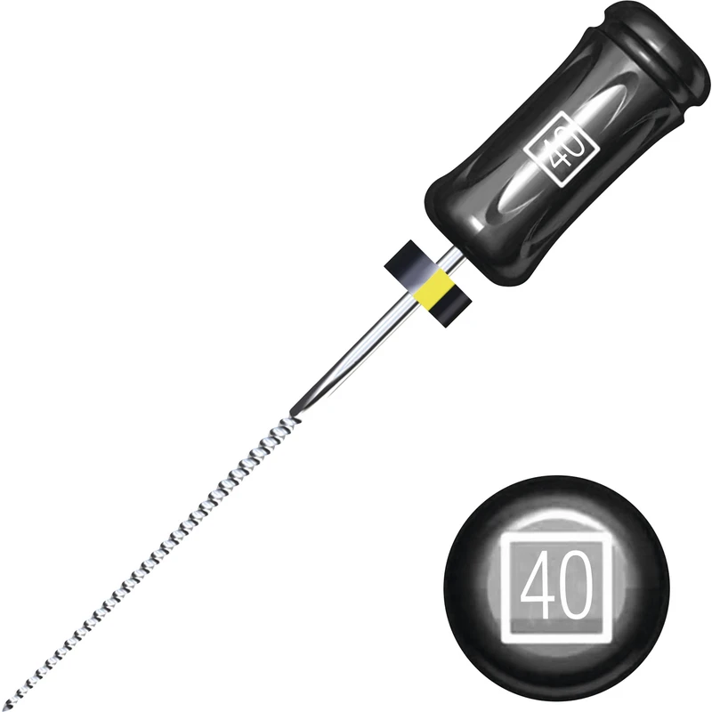 EndoMax K-Feilen  Packung  6 Stück 21 mm ISO 040